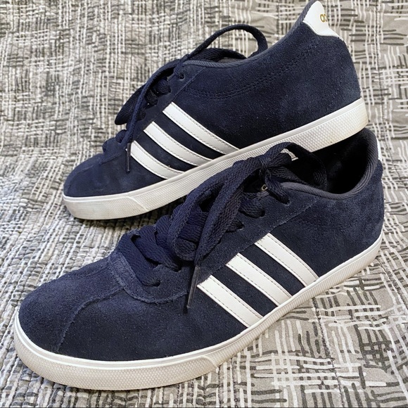 adidas courtset navy blue